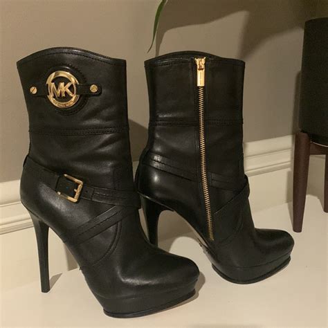 michael michael kors stockard bootie black 